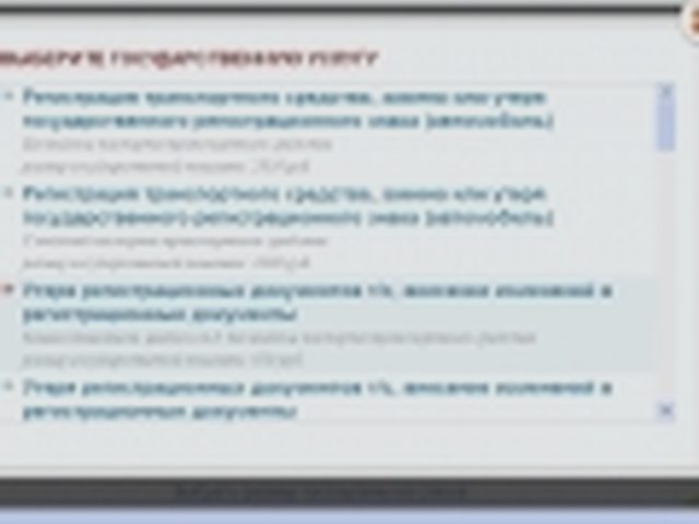 Регистрация ТС
