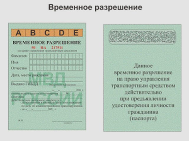 Водительские права
