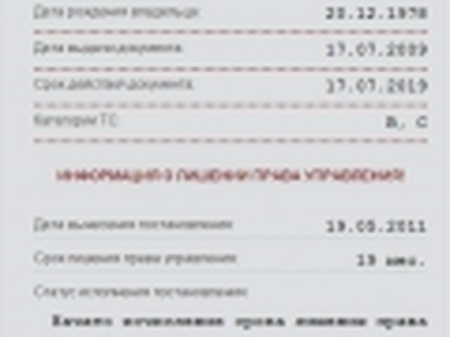 Водительское удостоверение, Наша помощь