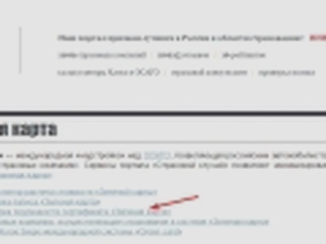 Зеленая карта, Наша помощь
